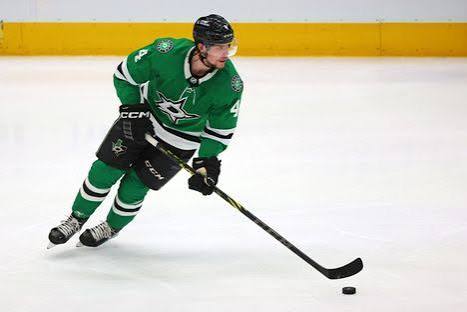 Miro Heiskanen on the ice