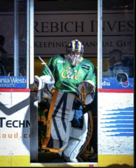 Goalie Noah pictured with his recommendation